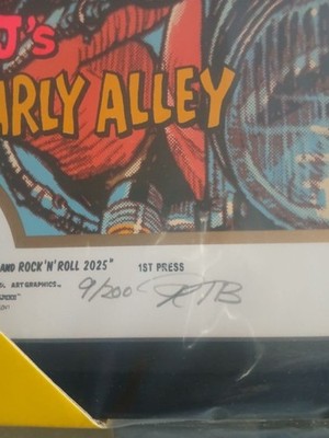 Rockin' Jelly Bean WWRR 2025 Limited edition signed numbered 380mm