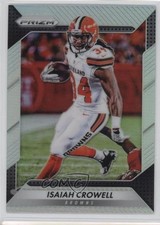 2016 Panini Prizm Silver Prizm Isaiah Crowell #138 1f0