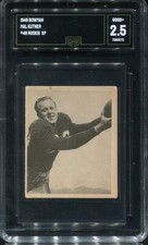 1948 Bowman #48 Mal Kutner Chicago Cardinals – Rookie Card – SP - GMA 2.5 Good+