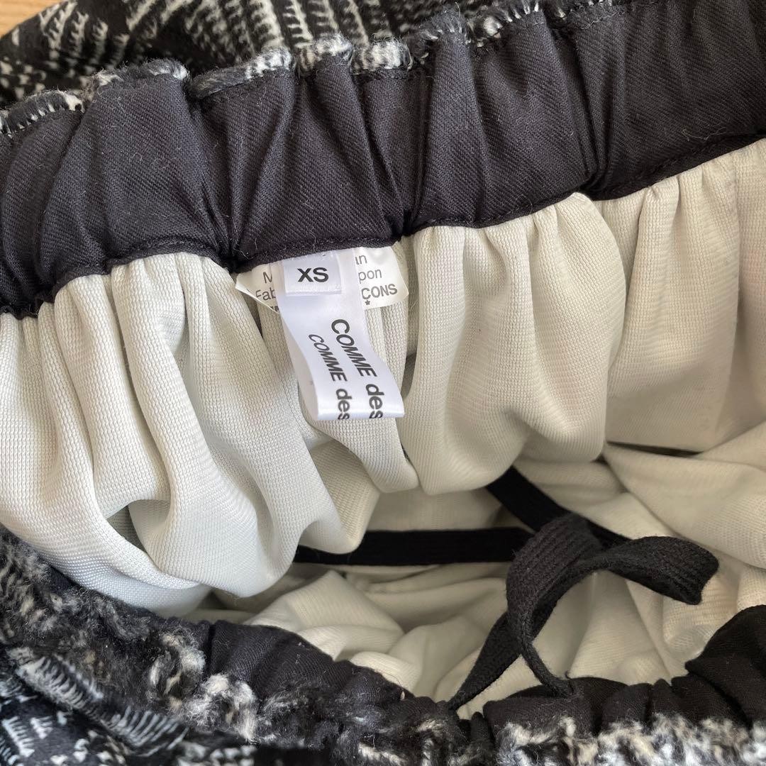 COMME des GARÇONS COMCOM Brushed Pattern Skirt XS… - image 6