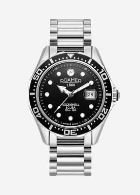 Rockshell Mark III Scuba A01-WA Black Dial Wristwatch 220858 41 85 50