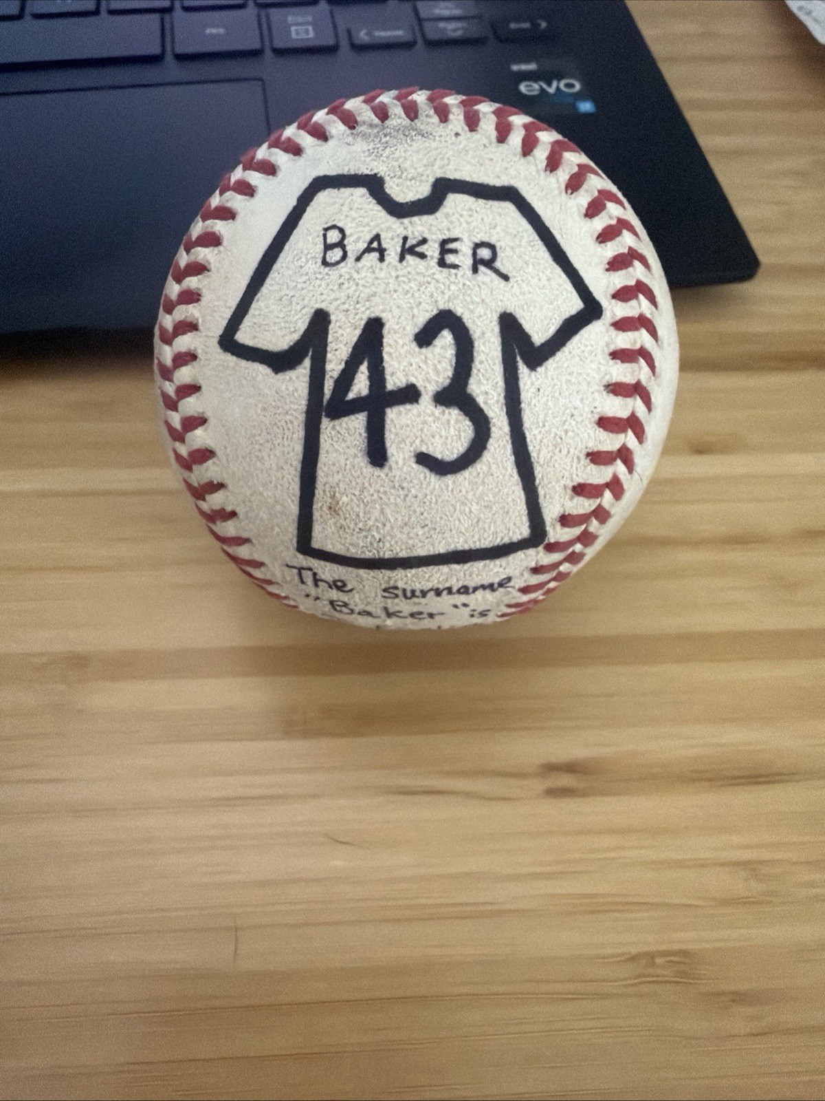 Bryan Baker One Of A Kind Baseball