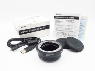 Sigma SA-E Mount Converter MC-11 Anschluss-Konverter + 1 Jahr Gewährleistung