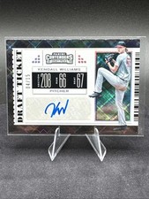 2019 Contenders Draft Picks -Kendall Williams #23 Diamond Ticket /15 (AU, RC)