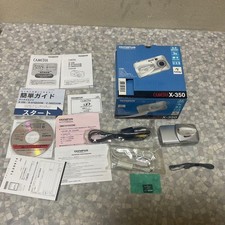 OLYMPUS X-350 Compact Digital Camera Tested Working Seller Japan