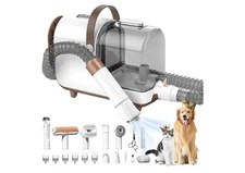 Bunfly Pet Grooming Vacuum Kit with Accessories