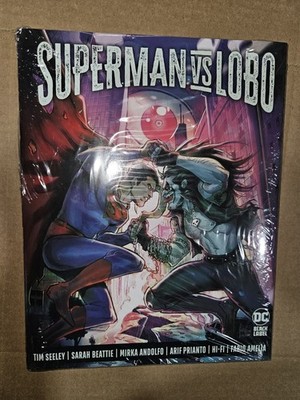 Superman vs Lobo HC (2022, DC Black Label) Seeley Andolfo