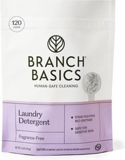 Branch Basics Laundry Detergent 4 lb Fragrance Free Plant Based 120 Loads 4lbs