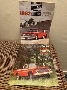 1961/62 Dodge Trucks Sales Brochure 