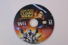 Star Wars The Clone Wars Republic Heroes Nintendo Wii USA Disc Only