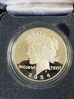 2024 Peace Dollar SAN FRANCISCO PROOF w/ OGP & COA--FREE SHIPPING!!