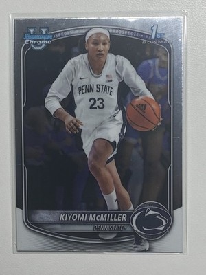 Kiyomi McMiller Penn State Bowman 1st Chrome 2025-26 Topps Bowman Chrome #BCP-25
