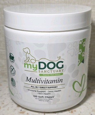 14-in-1 Multivitamin for Active & Aging Dogs Daily Dog Treat Vitamin Chews 09/27