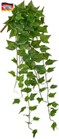 KüNstliche HäNgepflanze Weinlaub 60Cm Uv-Resistent FüR Indoor & Outdoor