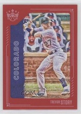 2021 Panini Diamond Kings Red Framed Trevor Story #98 0w7