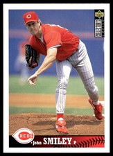 John Smiley 1997 Collector's Choice #82 Reds MLB READ FREE SHIPPING AutographDen