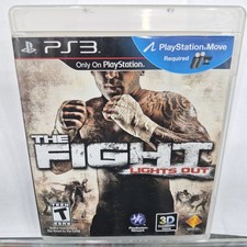 The Fight: Lights Out (Sony PlayStation 3, 2010) With Manual 