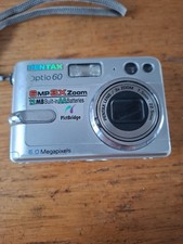 Pentax Digital Camera Optio 60 6.0MP Silver Tested