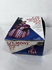 Vintage Li’L Missy Beaded Doll Kit completed With Box 13427 Chatterbox Telephone