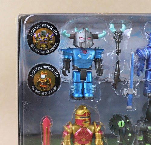 Champions of Roblox 15th Anniversary Edition Boxed Set 6 Figures With CODE New - Picture 3 of 7