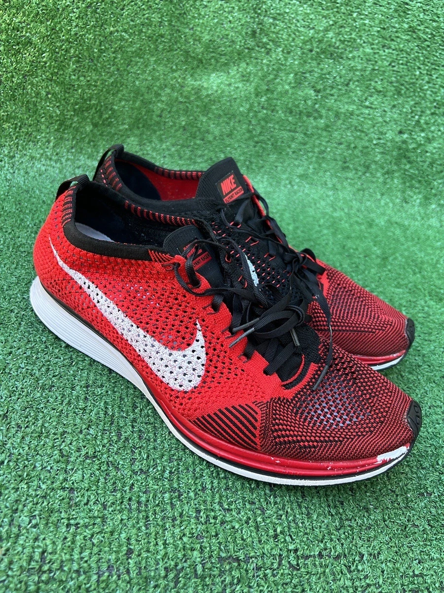 Nike flyknit racer store university red for sale