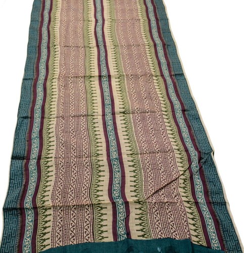 Dupatta Scarf Vintage Indian Printed Long Stole Shawl Woman Hijab LD5575 - Picture 2 of 9