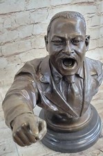 Collector Edition Martin Luther King Jr Baptist minister Bronze Sculpture Statue