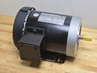 Max Motion AC Inverter Duty Motor MPR-202CW, 2 HP, 3475 RPM, 575 VAC, 56HC Frame