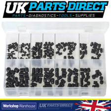 250 Pc Metric Grub Screws Kit - Allen Hex Socket Set Head - Assorted Box