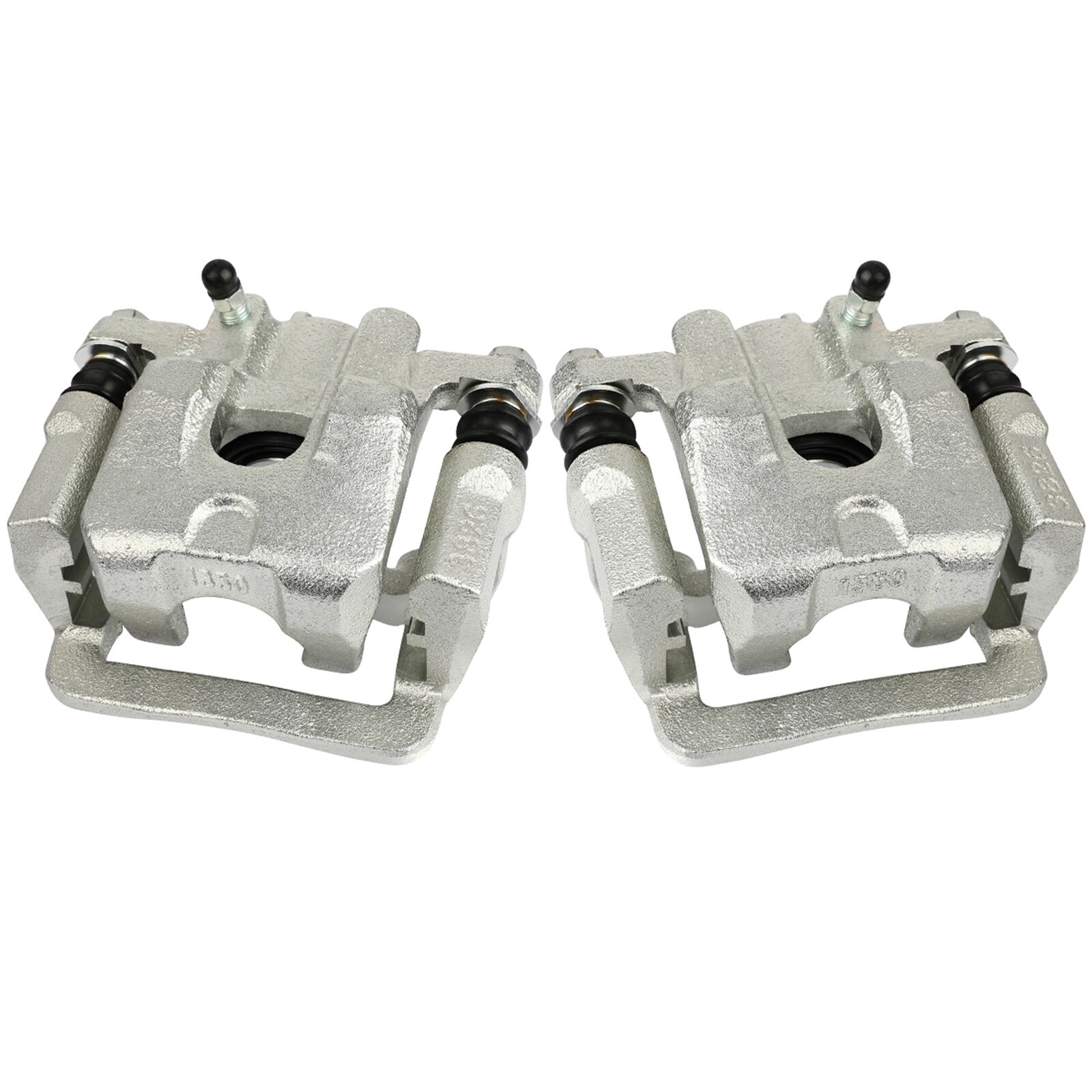 2 Rear Brake Calipers with Brackets for 2003-2008 Honda Pilot