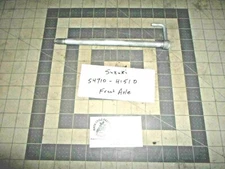 SUZUKI PE175 ENDURO 54710-41510 FRONT AXLE USED 1 QTY VINTAGE OEM FREE SHIPPING