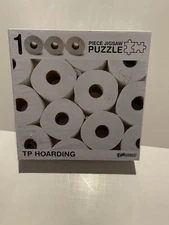 new sealed Funwares TP Hoarding Toilet Paper Puzzle 1000 Piece Jigsaw Puzzle