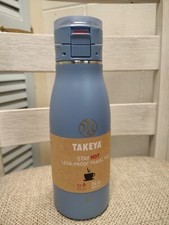 Takeya 17oz Leak-Proof Travel Mug Thermos Beverage Bottle Bluestone