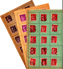 YT 281/283/284 - OBL - Année 1932/1933 _ TYPE PAIX A ETUDIER