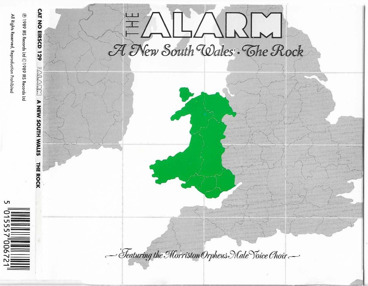 The Alarm - A New South Wales/The Rock (4-Track CD Single 1989)