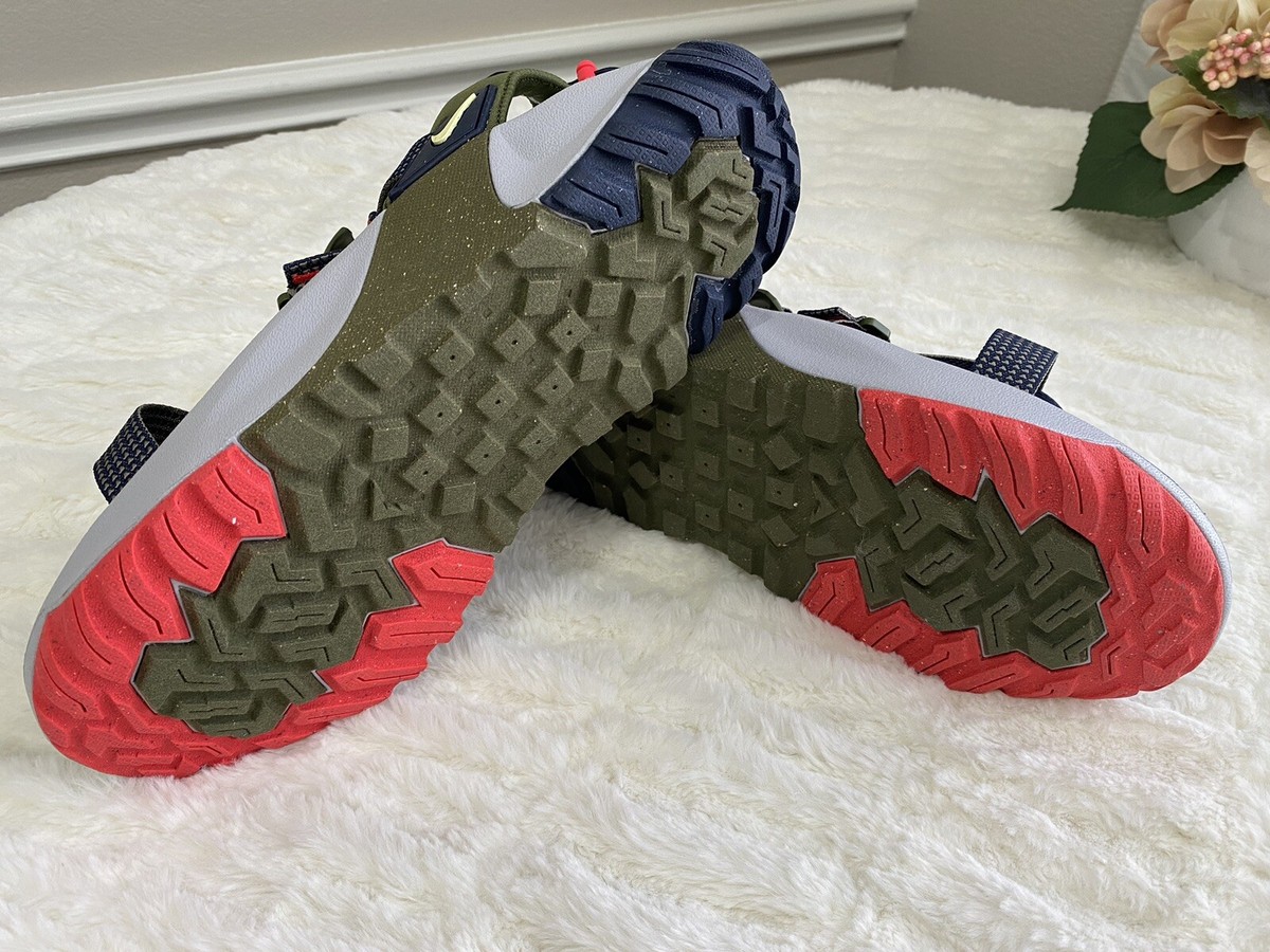 Nike Trail Oneonta Hiking Sandals Rough Green - Citron Tint MEN SZ 6 DJ6604-300 Nike Trail Oneonta Sandals DJ6604-100 Hiking Rugged Tread  main image 3