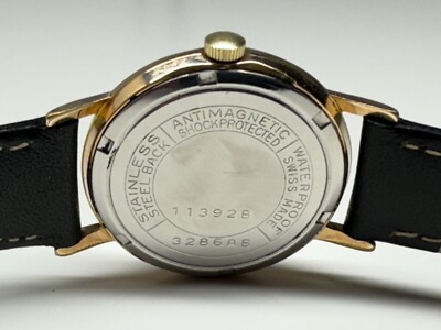 vintage ardath date 21 jewels mechanical antimagnetic swiss made