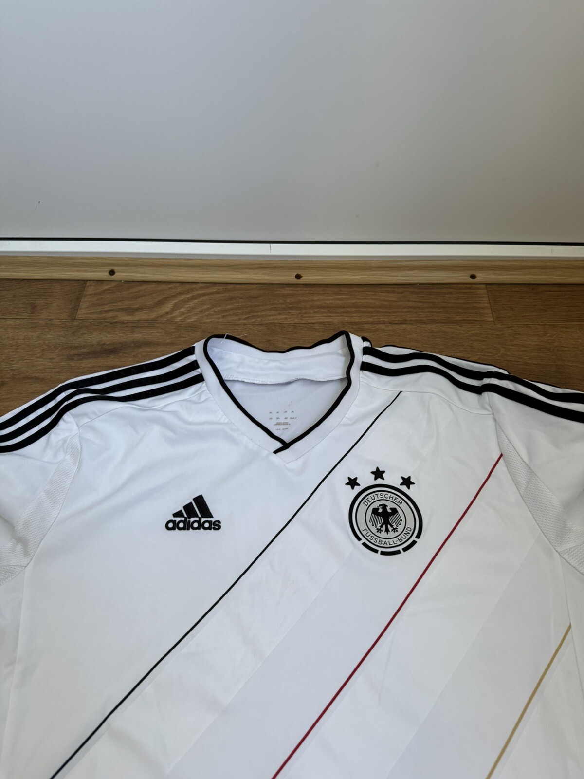 Germany Team Jersey Home football shirt 2012 - 2014 Adidas X20656 Mens Size XXL thumbnail 2