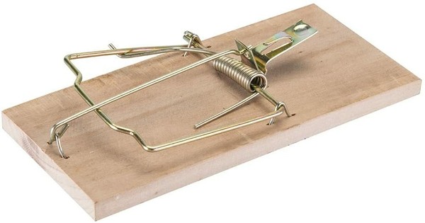 FIXMAN 197672 - Trampa contra roedores de madera maciza (175 mm)