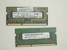 Laptop Memory Modules 4 Gb (2X2Gb)  PC3-10600