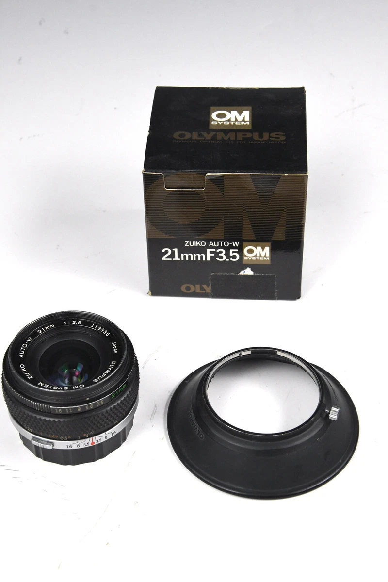 F/3.5 Camera Lenses Olympus 21mm Focal for sale | eBay