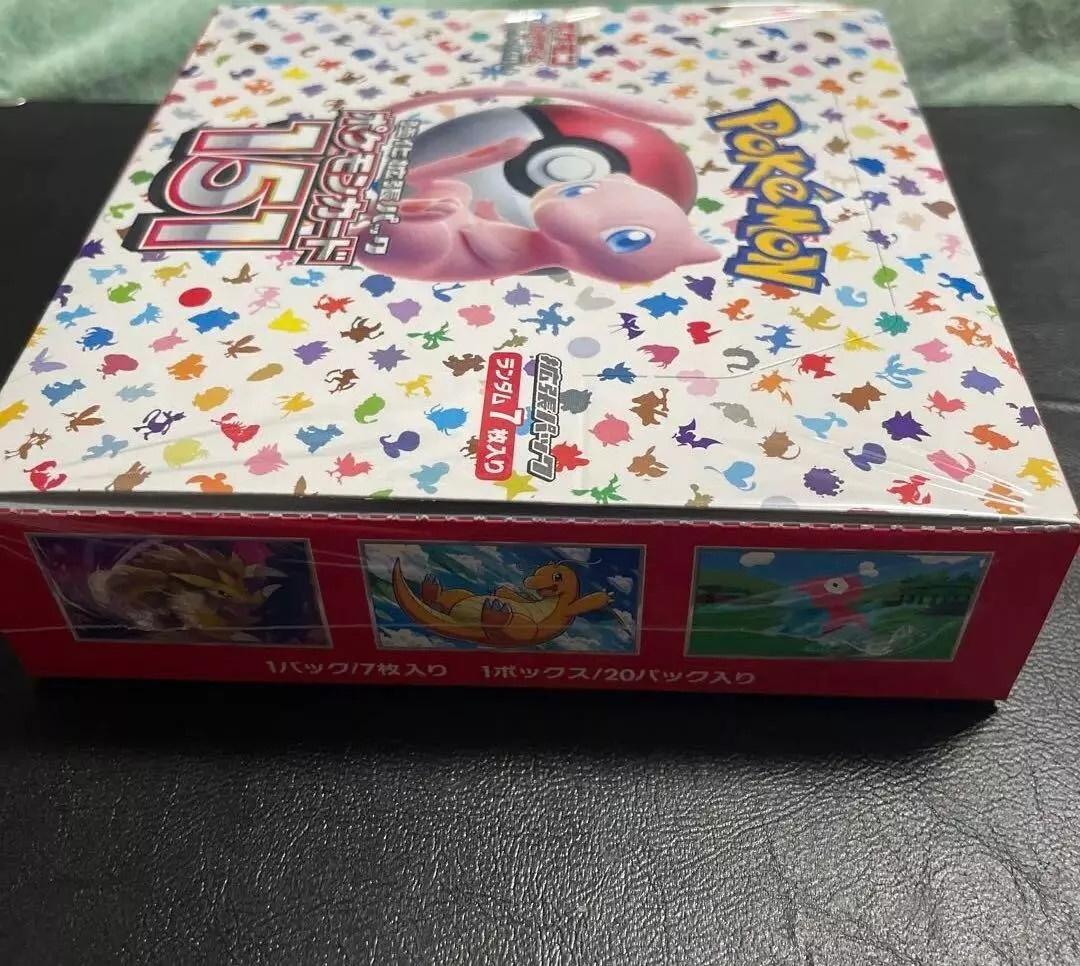Pokemon Card Game Scarlet & Violet 151 Box Japanese mew pink