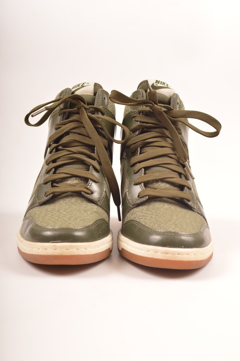 Size 8.5 - Nike Dunk Sky Essential High Green W for sale online | eBay