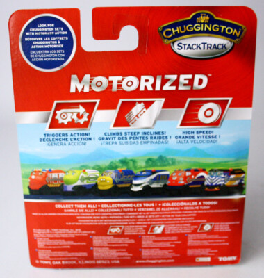 RARE CHUGGINGTON STACKTRACK MOTORIZED BREWSTER TOMY 2015 NEW | eBay