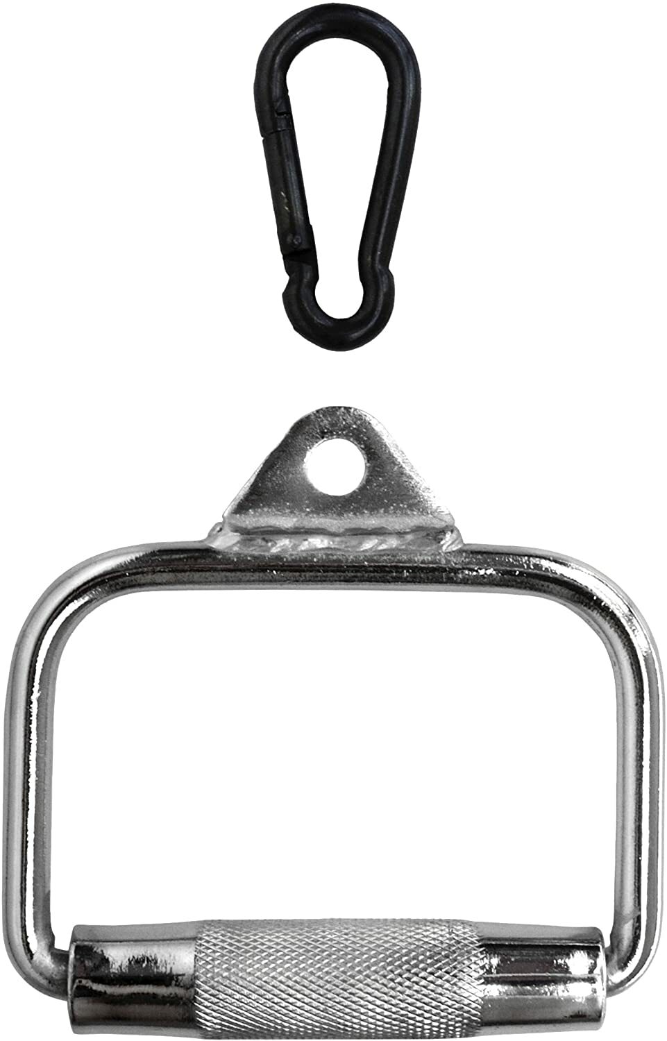 Ader Barbell Single Contour Chrome Handle Cable Attachment (