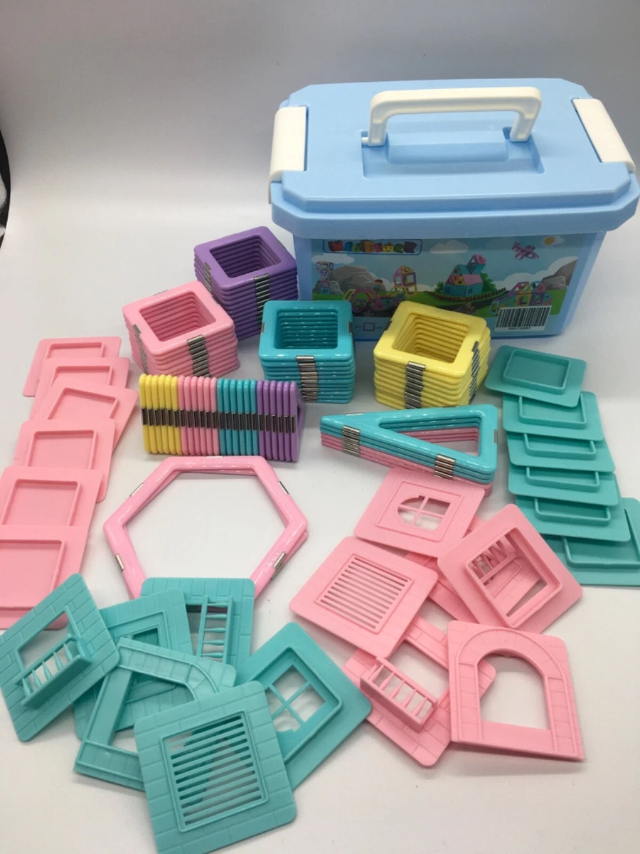 Magnetic building squares deals