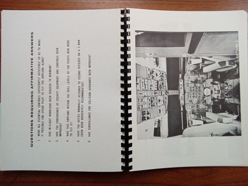 Rare 1967 BOEING 737 Two Pilot Flight Crew AEROSPACE INDUSTRY PRESENTATION DC-9 - Picture 8 of 10