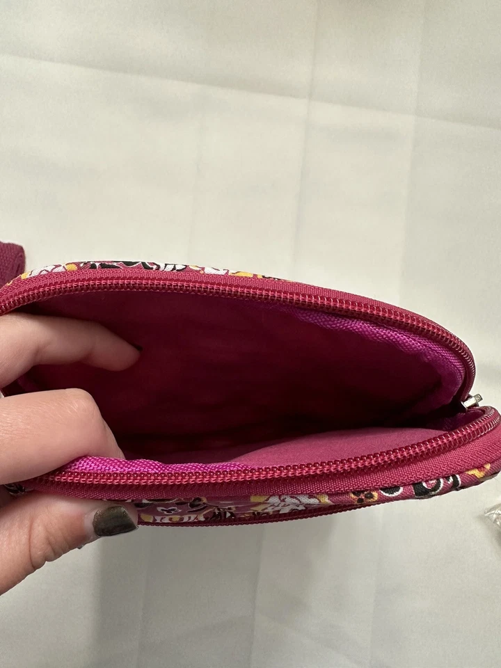 Viva Designs Arizona State Sun Devils Floral Crossbody Bag Magenta NWT - DEFECT - Image 4 of 4