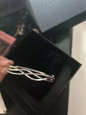 Zales 1.5 ct t.w. diamond intertwined bangle