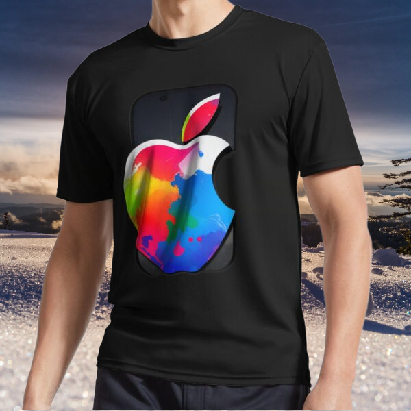 New item Apple iphone ios logo design Logo TEE T-Shirt Funny Size S to 5XL